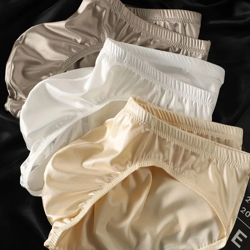 Boxer Shorts Modal - 4er-Pack Sexy Glänzende Unterwäsche für Männer